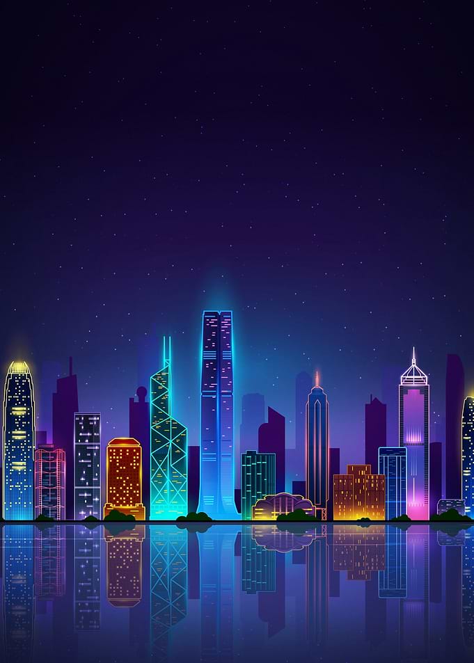 Neon Cityscape