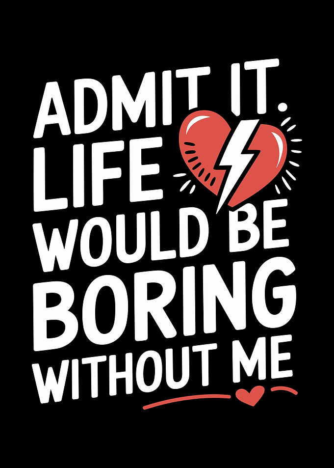 Admit It. Life Would Be Boring Without Me