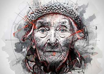 Elderly Woman Portrait