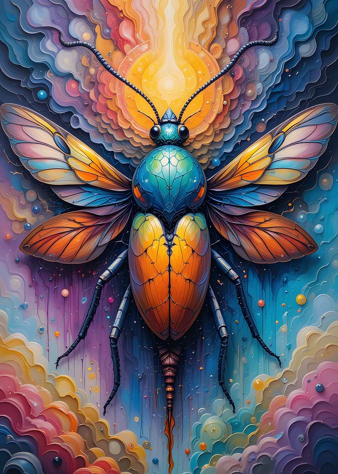 Psychedelic Beetle