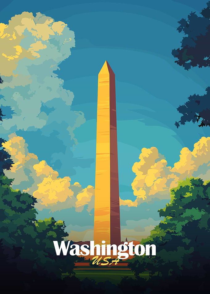 Washington Monument Poster