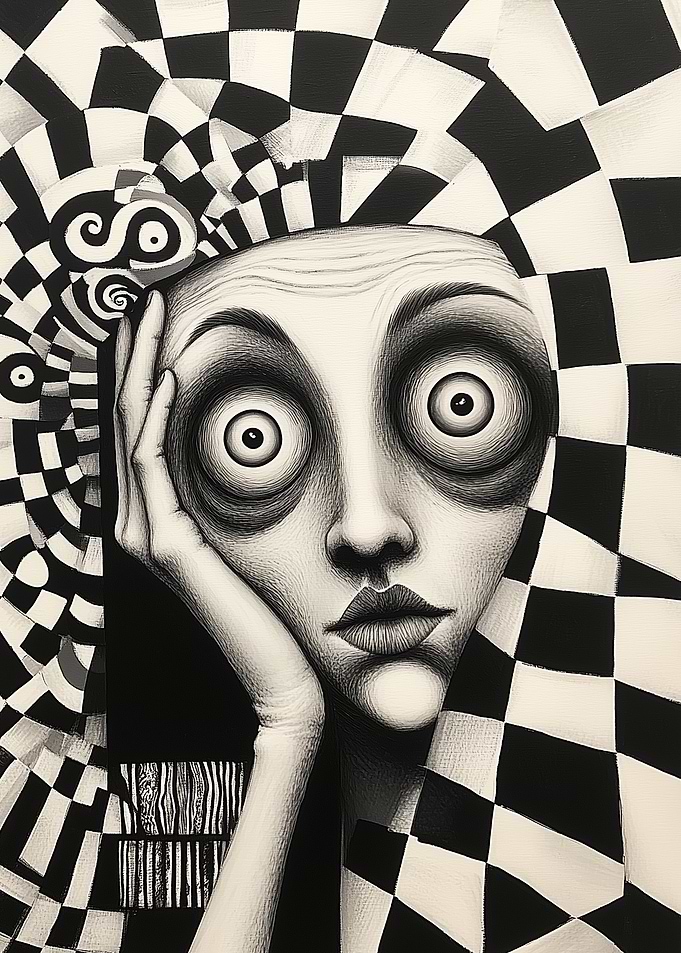 Black and White Portrait