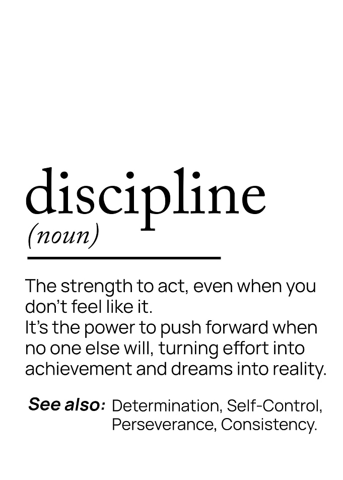 Discipline Definition