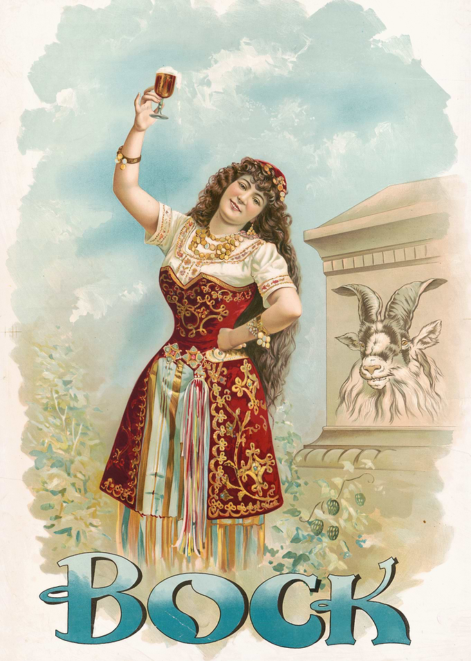 Bock Beer Vintage Ad