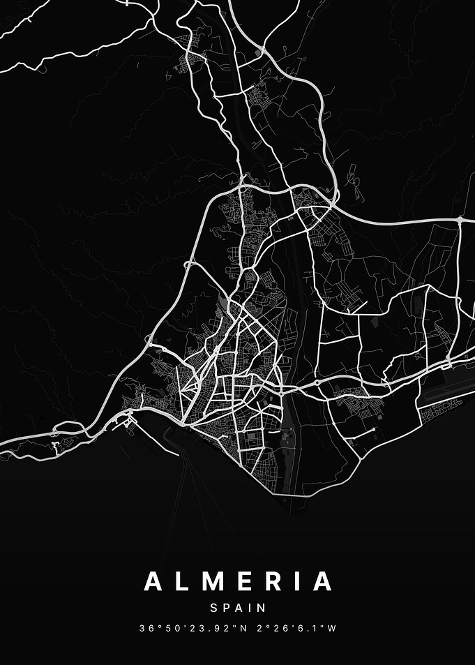 Almeria SpainCity Map
