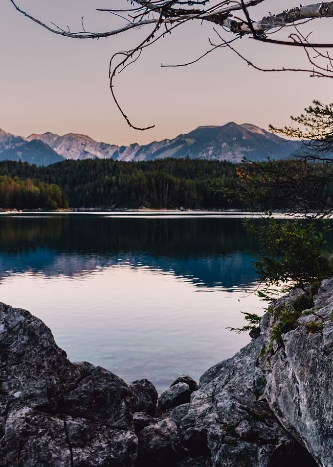 Eibsee at Sunrise