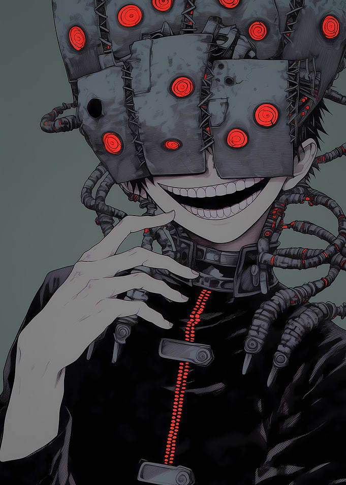 Cyberpunk Anime Character