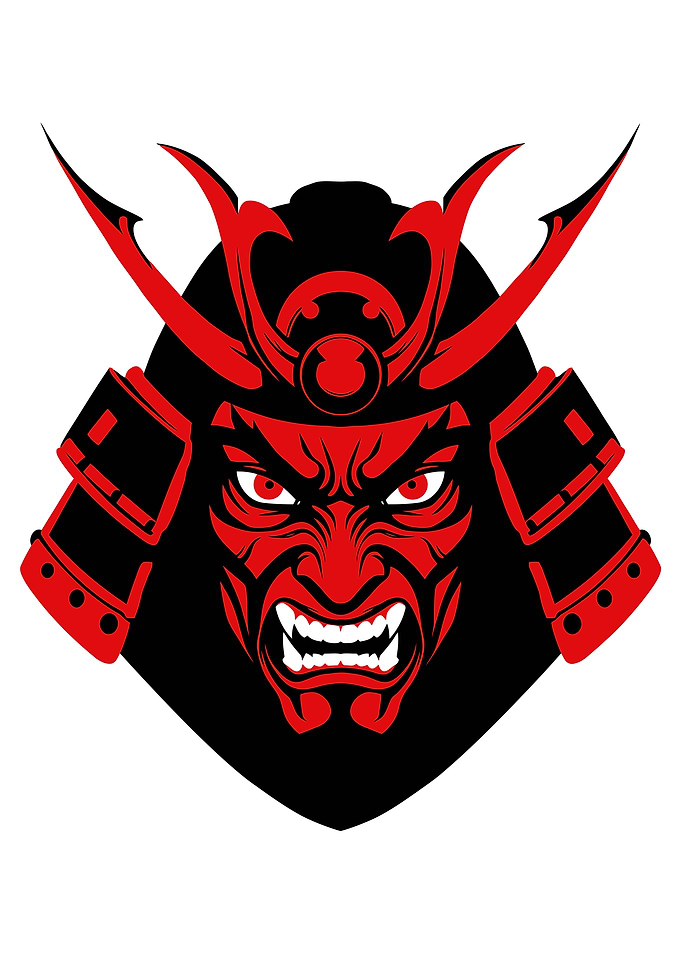 Samurai Demon Mask