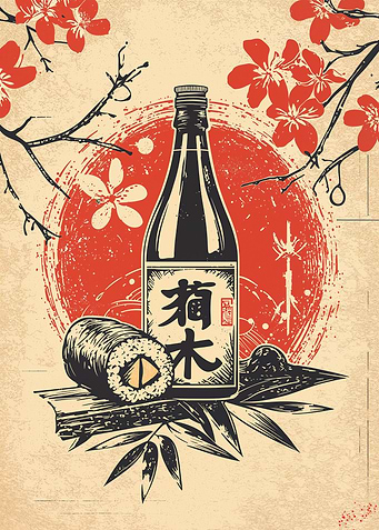 Japanese Sake and Sushi
