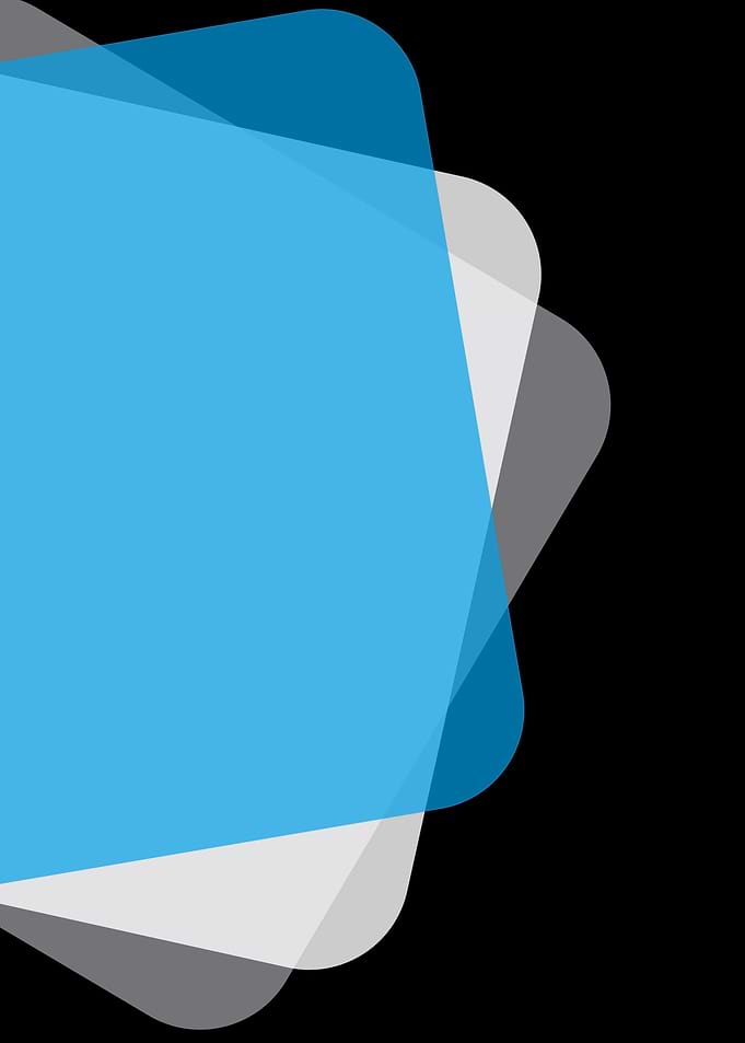 Abstract Blue and Grey Shapes