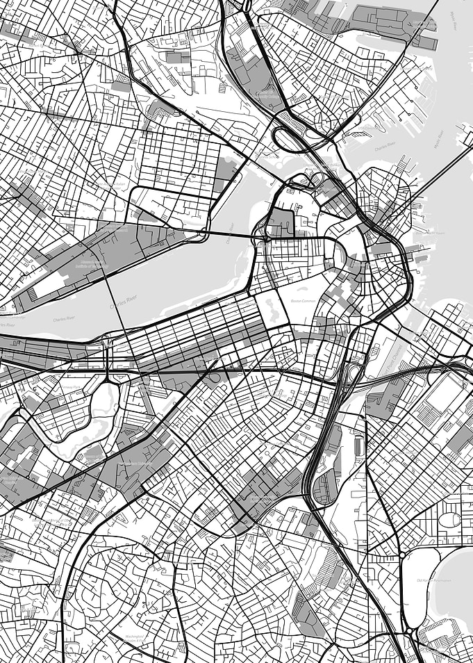 Boston City Map
