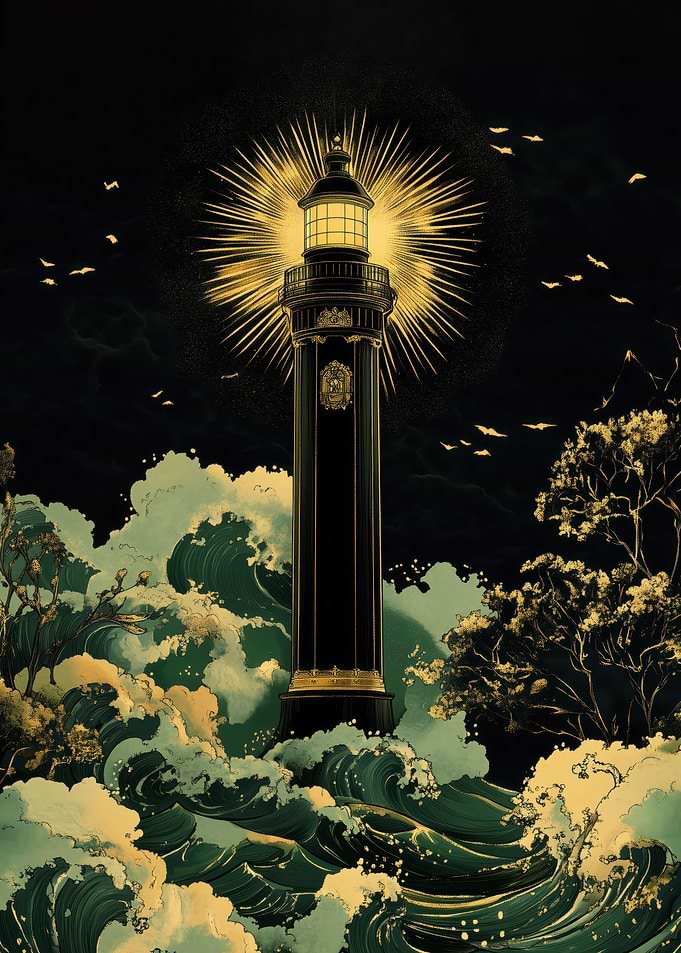 Beacon of Eternity: Guiding Light in the Storm