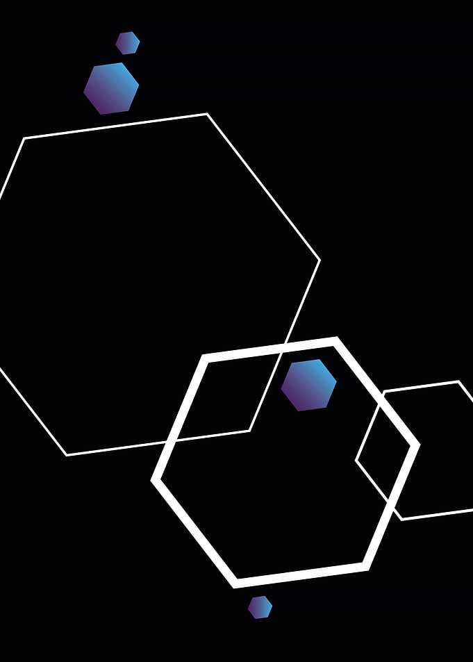 Abstract Hexagon Design