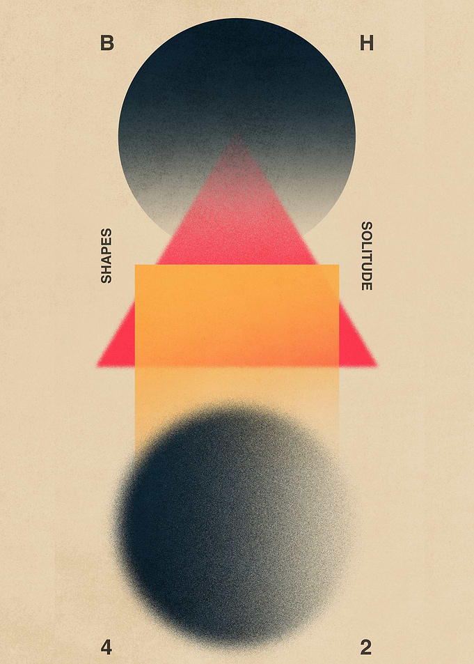 Geometric Shapes Art Print