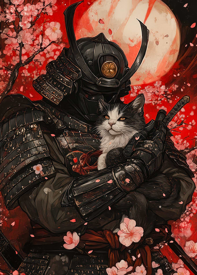 Samurai's Loyal Companion