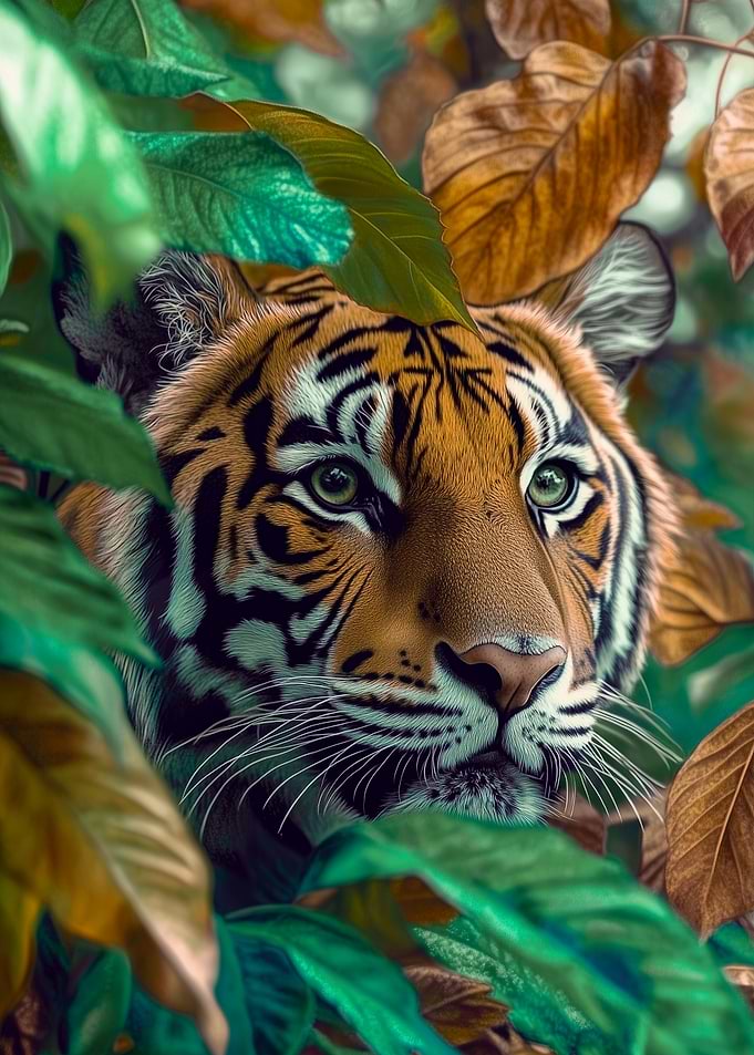 Tiger in the Jungle