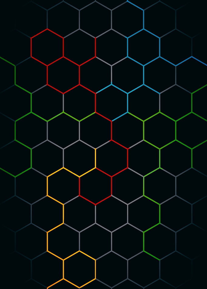 Hexagon Pattern Background