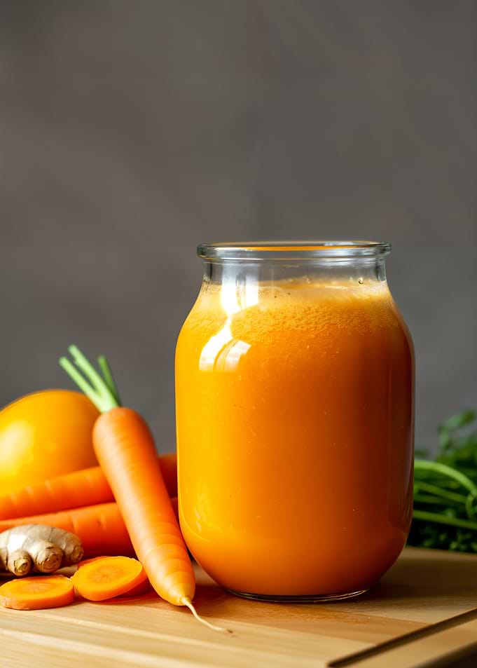 Carrot Juice with Ginger