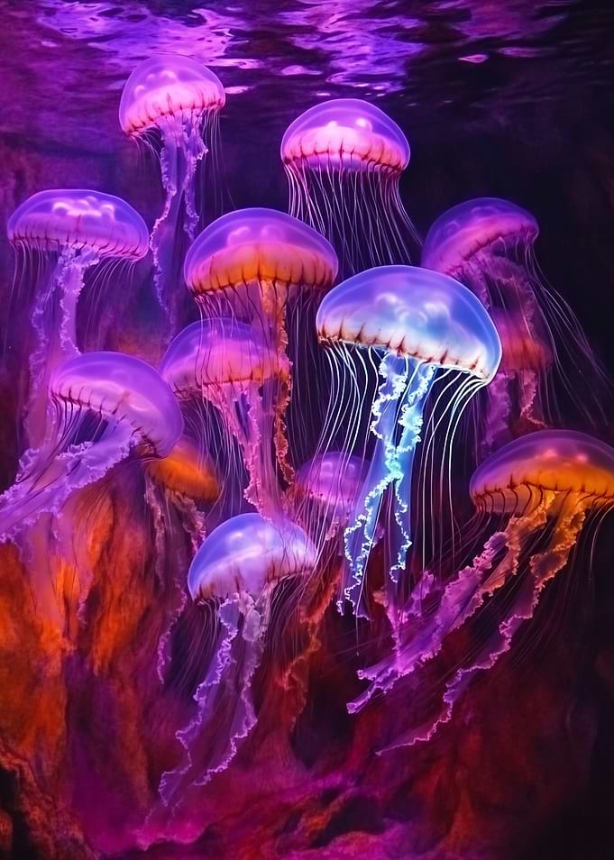 Jellyfish Underwater