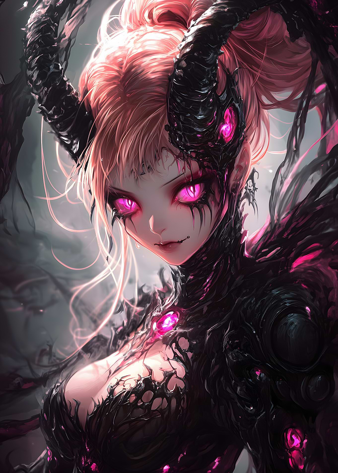 Demonic Anime Girl
