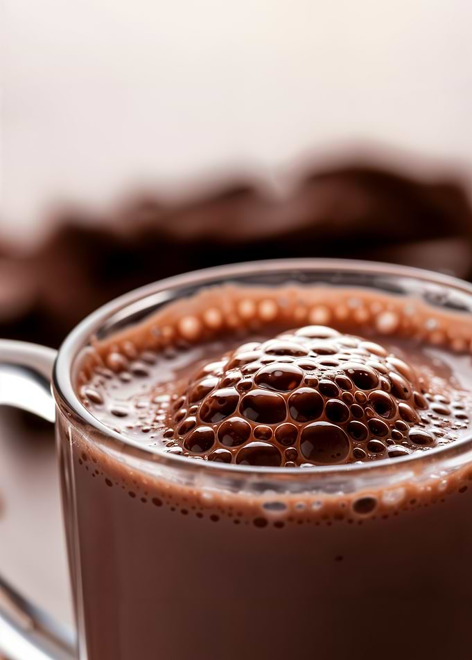 Hot Chocolate with Foam