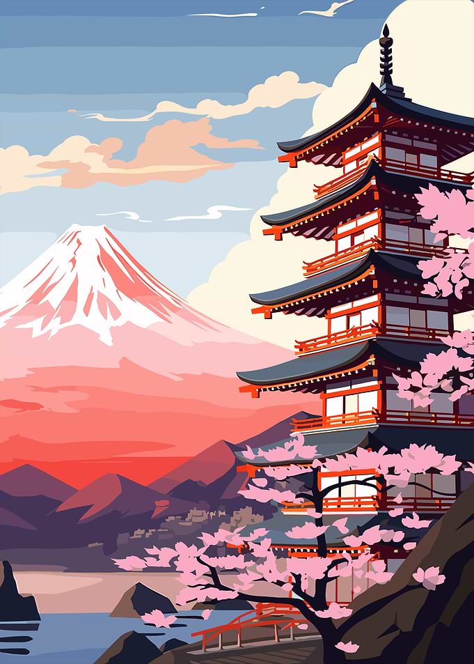 Mount Fuji Pagoda