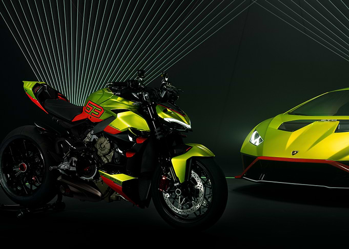 Lamborghini & Ducati Green Machines