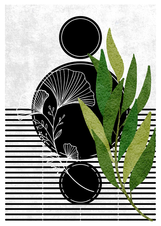 Botanical Abstract Art
