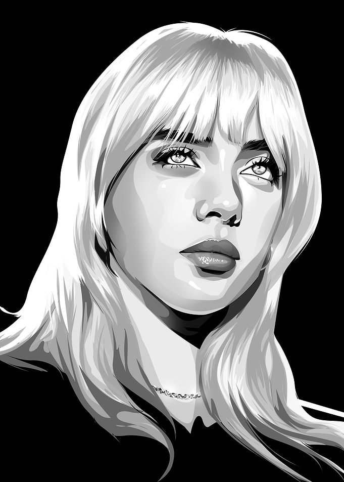 Billie Eilish Portrait