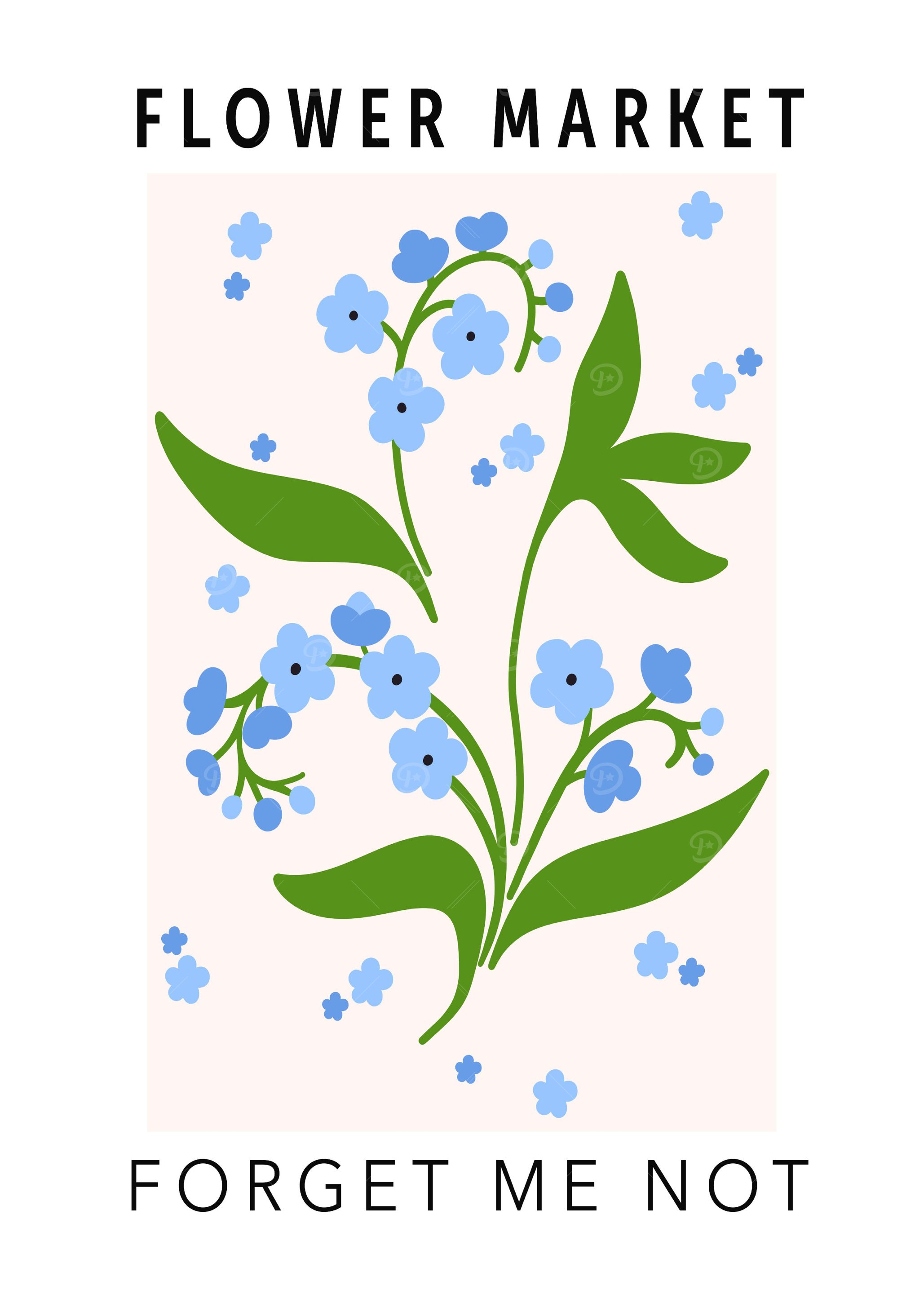 Forget-Me-Not Flower Market