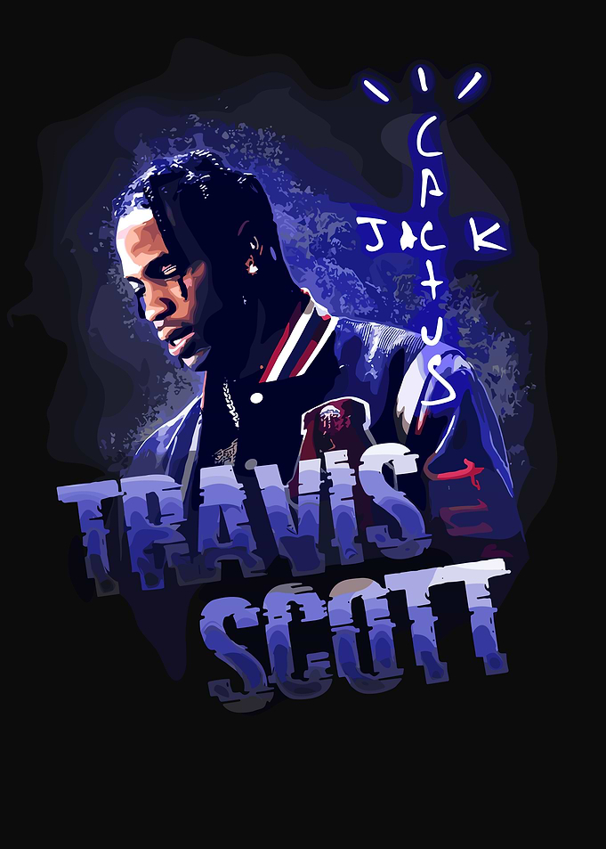 Travis Scott Portrait