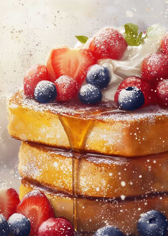 French Toast with Berries