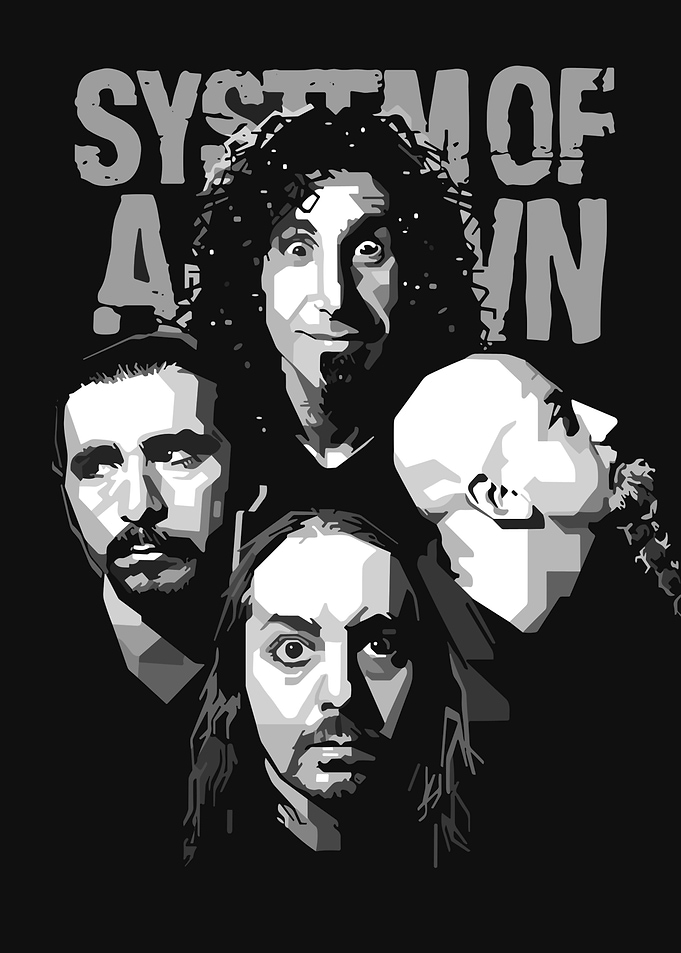 System of a Down Band Portrait