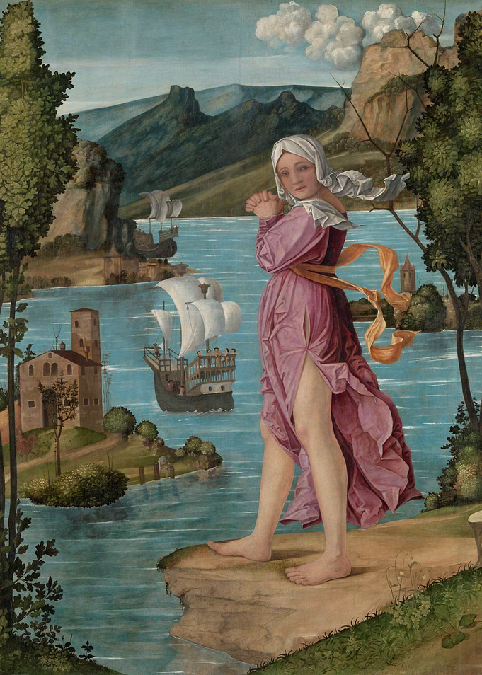 Woman by the Sea