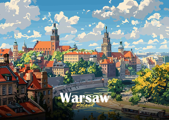 Warsaw Cityscape