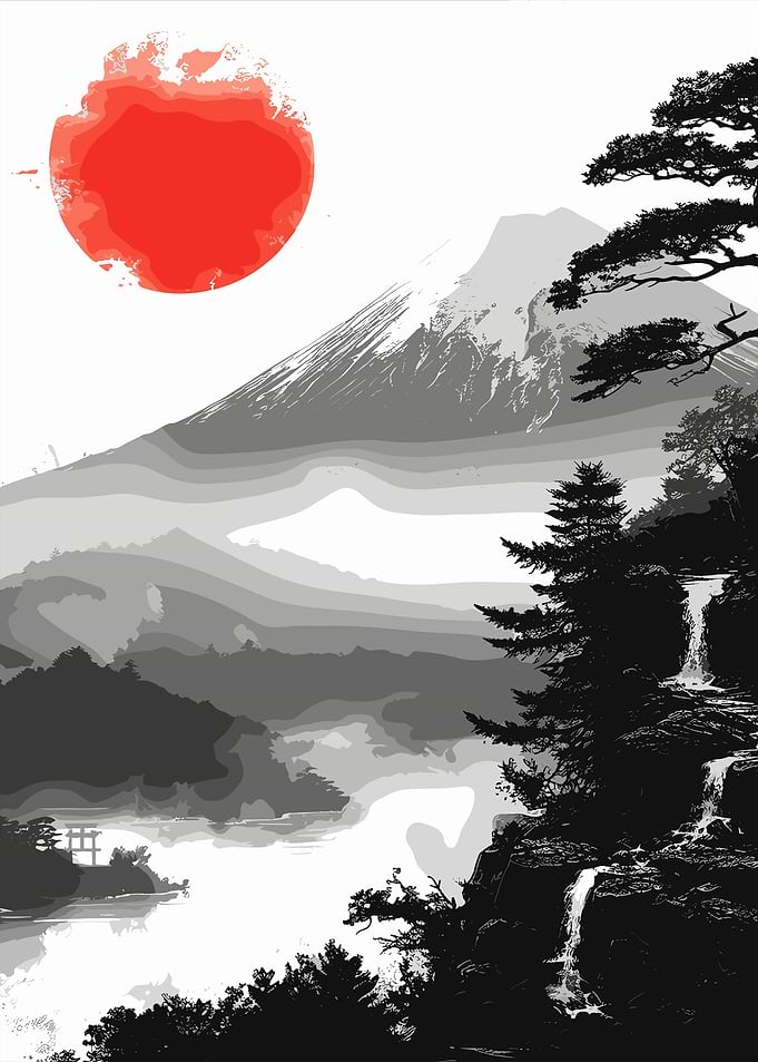 Mount Fuji Landscape