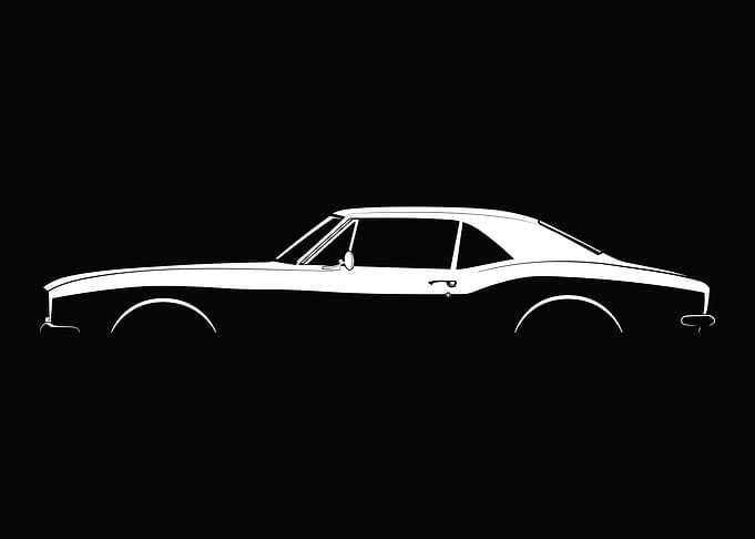 Camaro Sport Coupe (1967) Silhouette