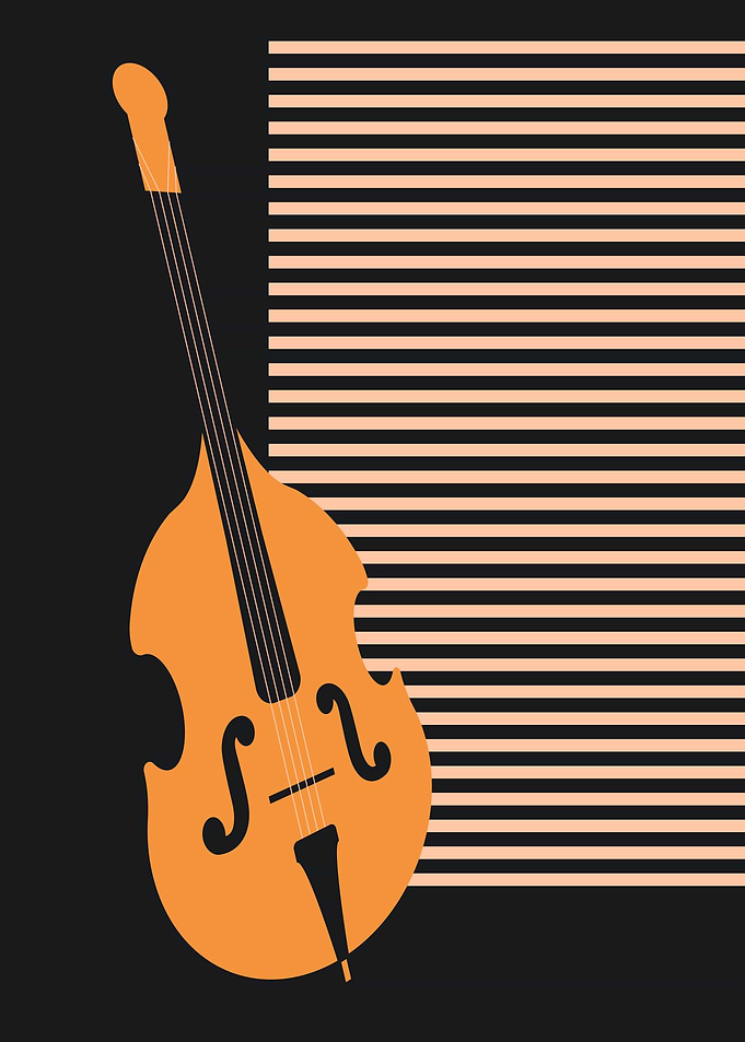 Minimalist Jazz Poster