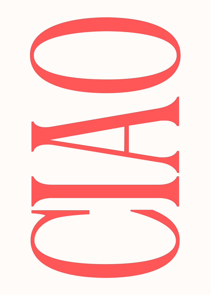 Ciao Text Art