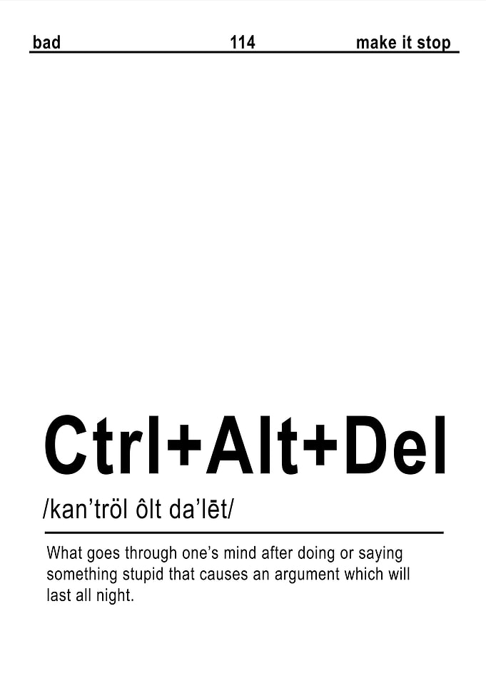 Ctrl+Alt+Del Definition