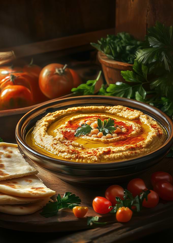 Hummus with Pita Bread