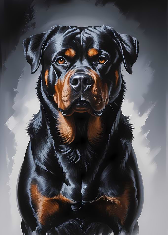 Rottweiler Portrait