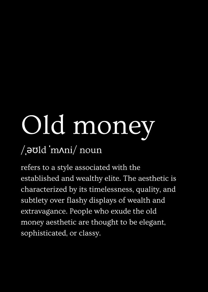 Old Money Lifestyle