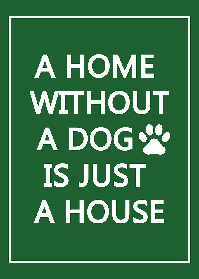 Dog Lover Quote Poster