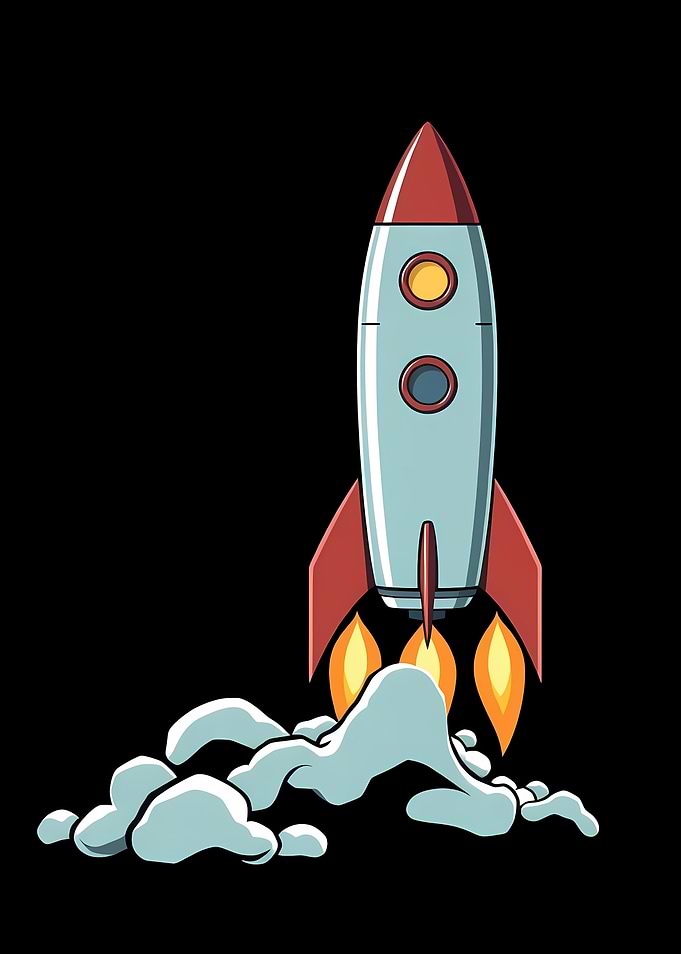 Retro Rocket Launch