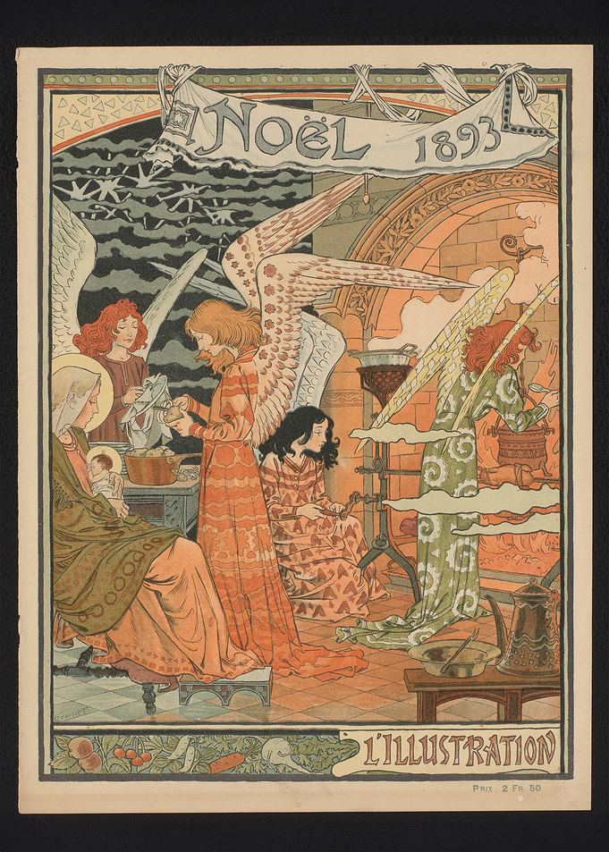 colorful vintage poster