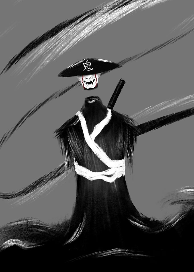 Samurai Demon Mask