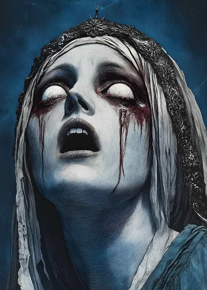 Horror Woman Portrait