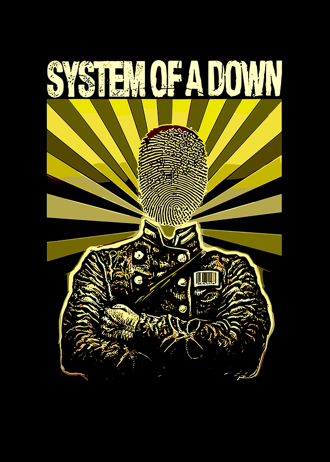 System of a Down Band Poster