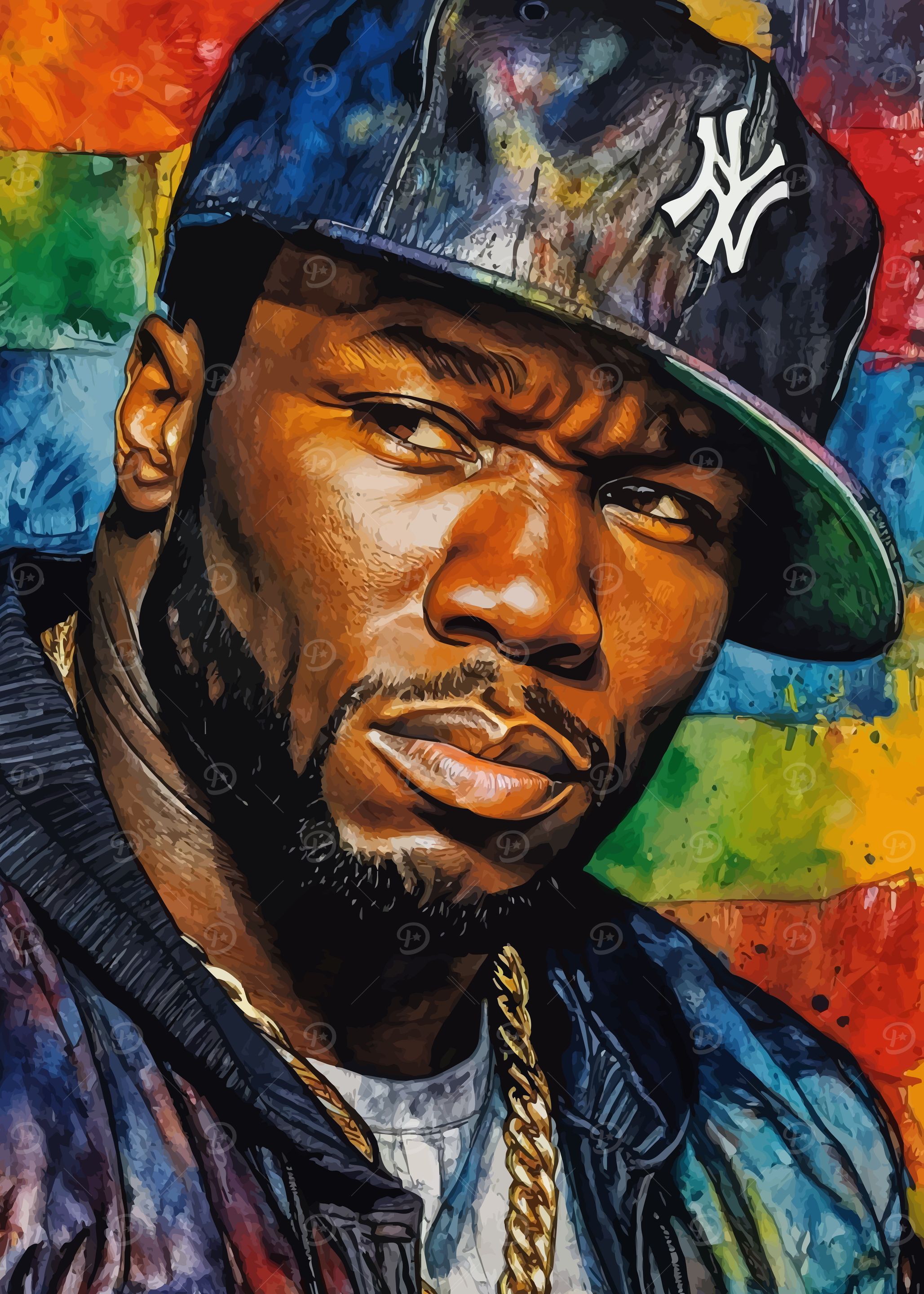 50 Cent Portrait